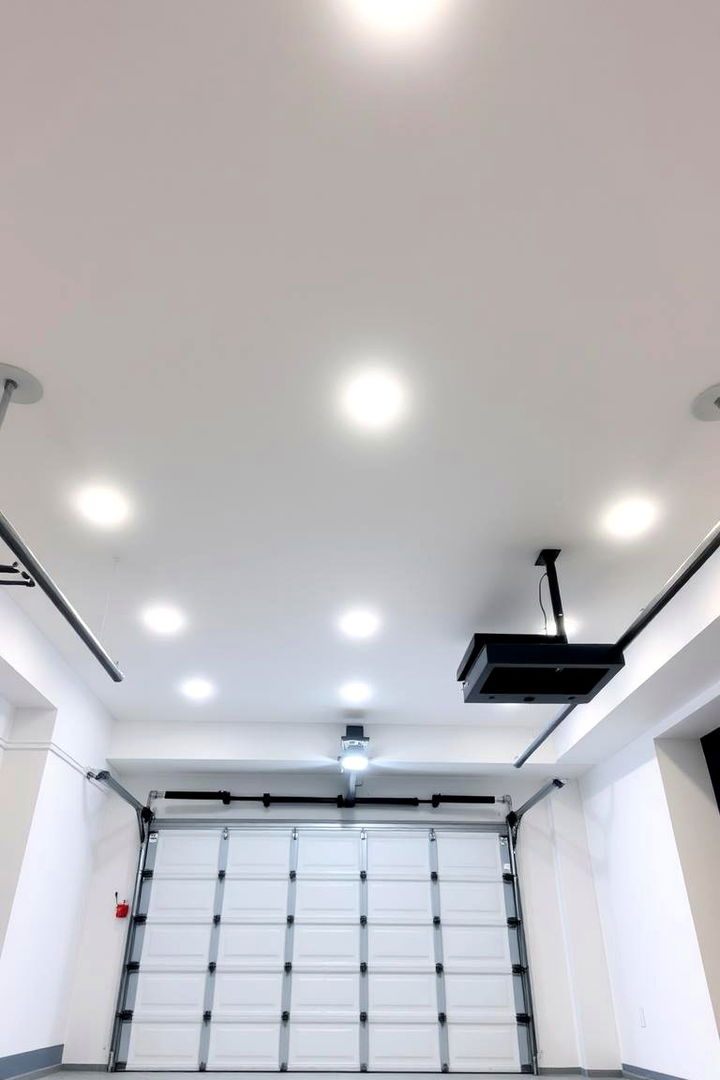 Sleek Recessed Lighting - 22 Garage Lighting Ideas