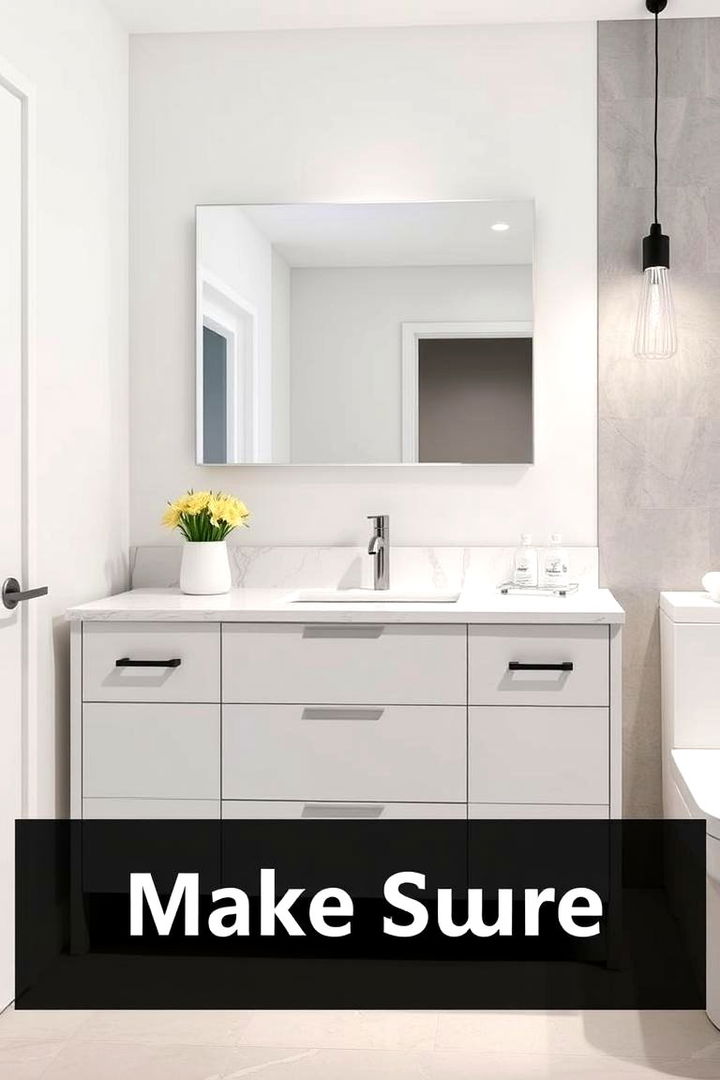 Sleek Vanity Updates - 22 Bathroom Staging Ideas