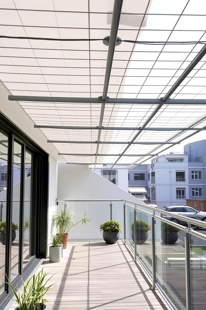 Sleek Wire Grid Design - 22 Outdoor Clothesline Ideas