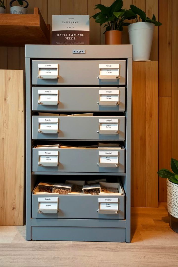 Slide File Organization - 22 Seed Storage Ideas