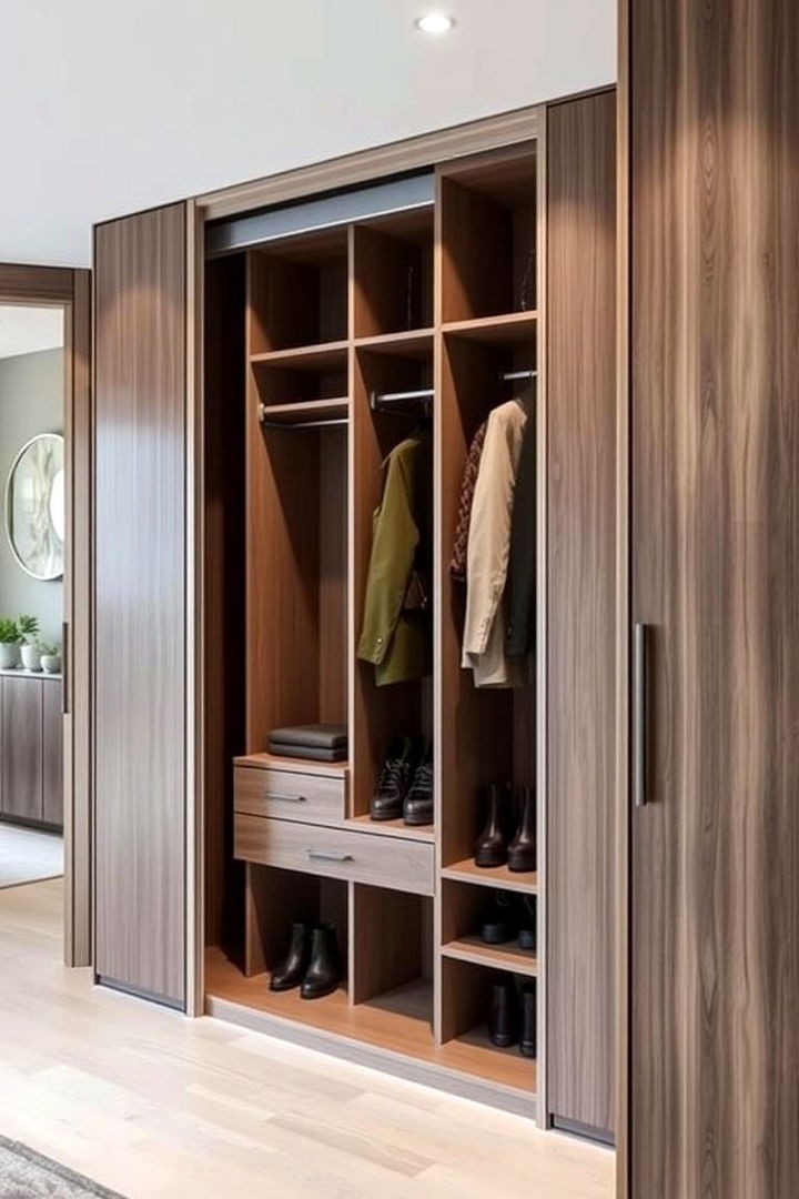 Slide Out Rack Systems - 22 Coat Closet Ideas