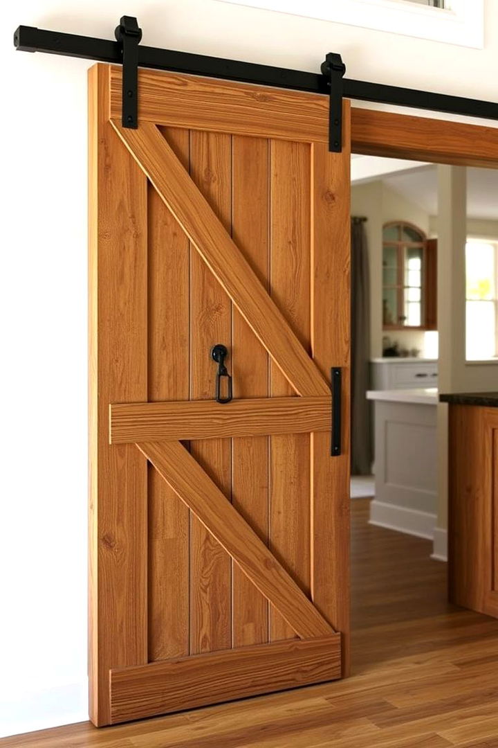 Sliding Barn Door Concept - 22 Farmhouse Front Door Ideas