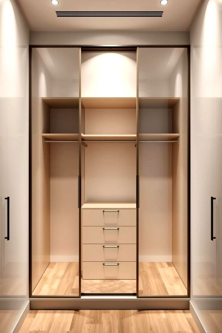 Sliding Doors - 22 Small Closet Storage Ideas