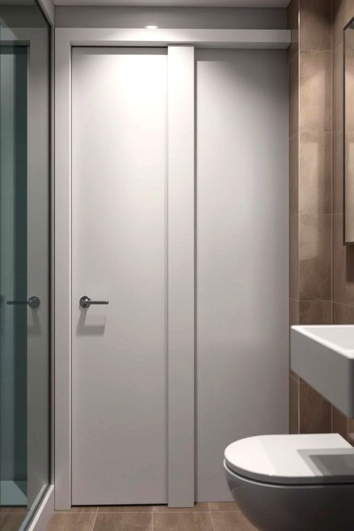Sliding Pocket Door Innovations - 22 Bathroom Door Ideas