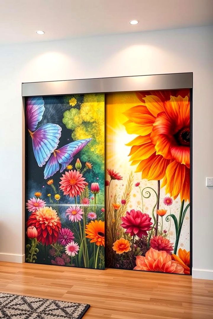 Sliding Wall Mural Door - 22 Hidden Door Ideas