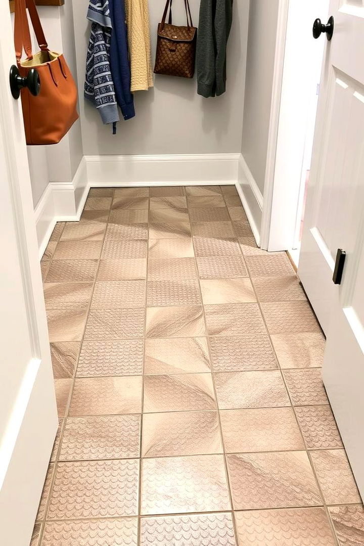 Slip resistant Tiles for Enhanced Safety - 22 Mudroom Tile Floor Ideas