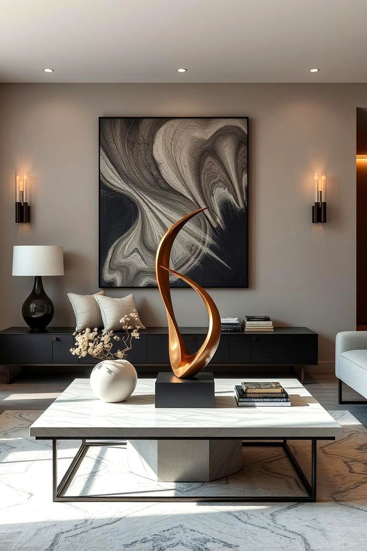 Small Statement Pieces - 22 Coffee Table Decor Ideas