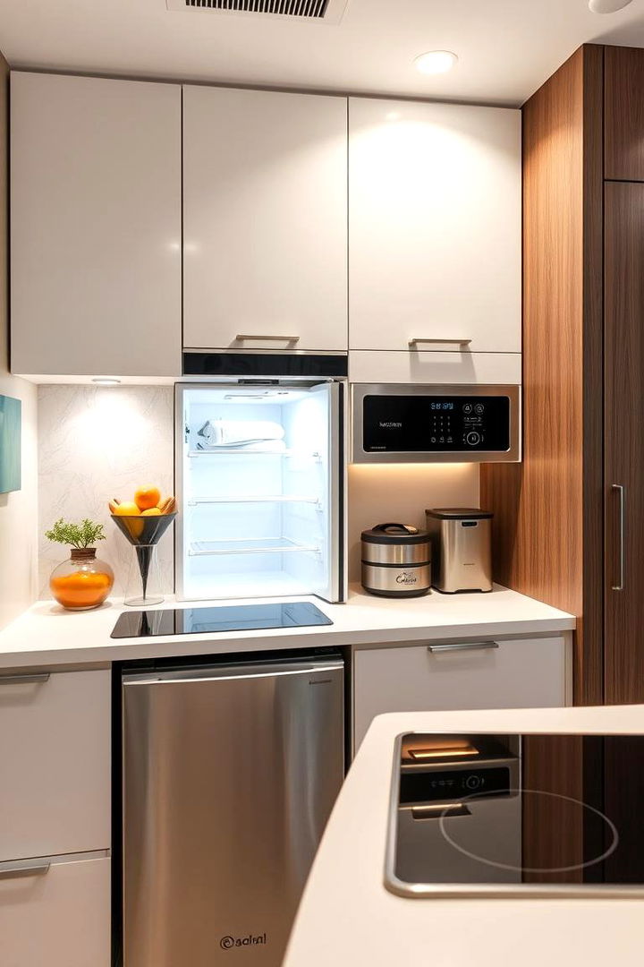 Smart Appliance Integration - 22 Small Kitchen Ideas on a Budget