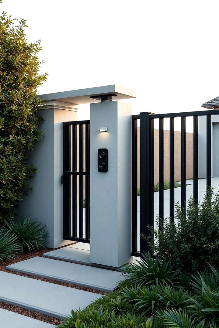 Smart Automated Fence Gate - 22 Fence Gate Ideas