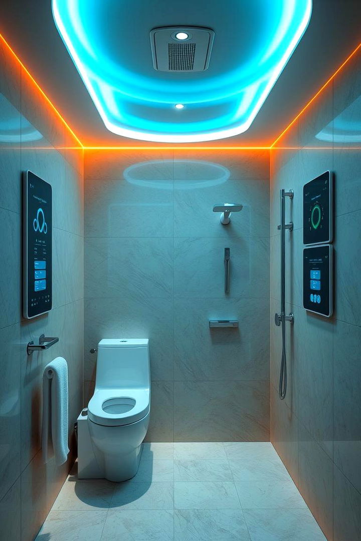 Smart Bathroom Lighting Control - 22 Small Bathroom Lighting Ideas