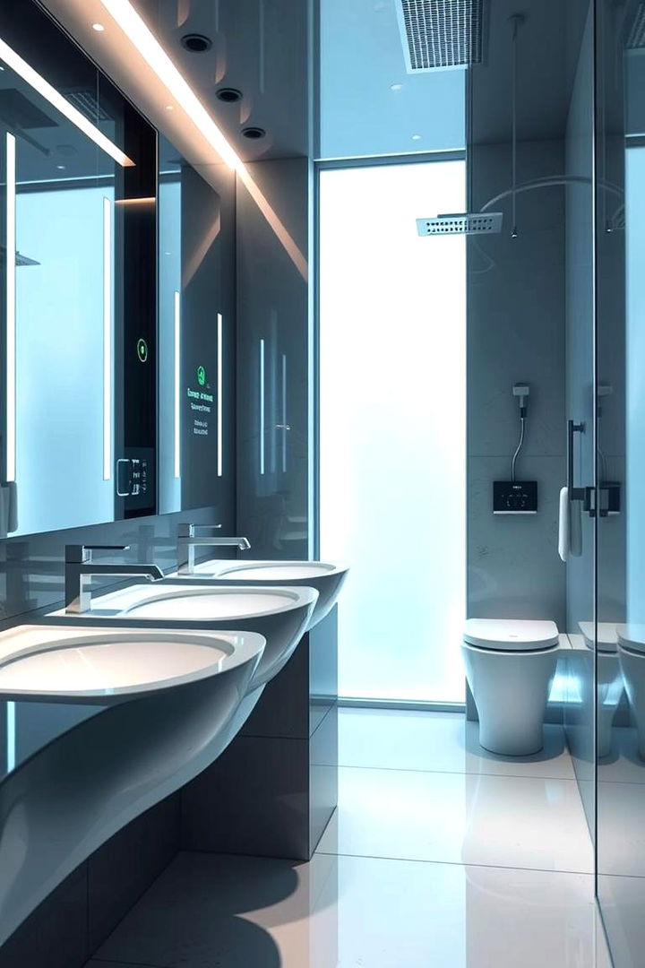 Smart Bathroom Technology - 22 Apartment Bathroom Ideas