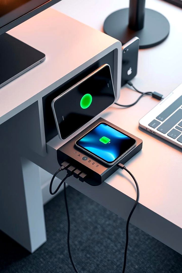 Smart Charging Stations Integration - 22 Boys Gaming Bedroom Ideas