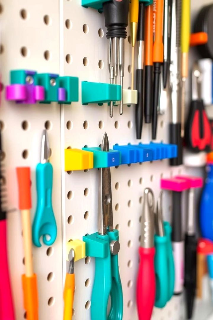 Smart Clip Systems - 22 Small Craft Room Ideas