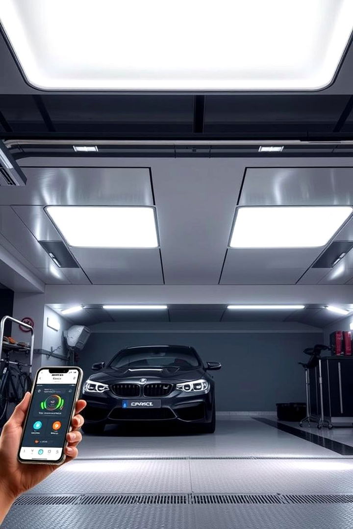Smart Energy Efficient Lighting - 22 Garage Lighting Ideas