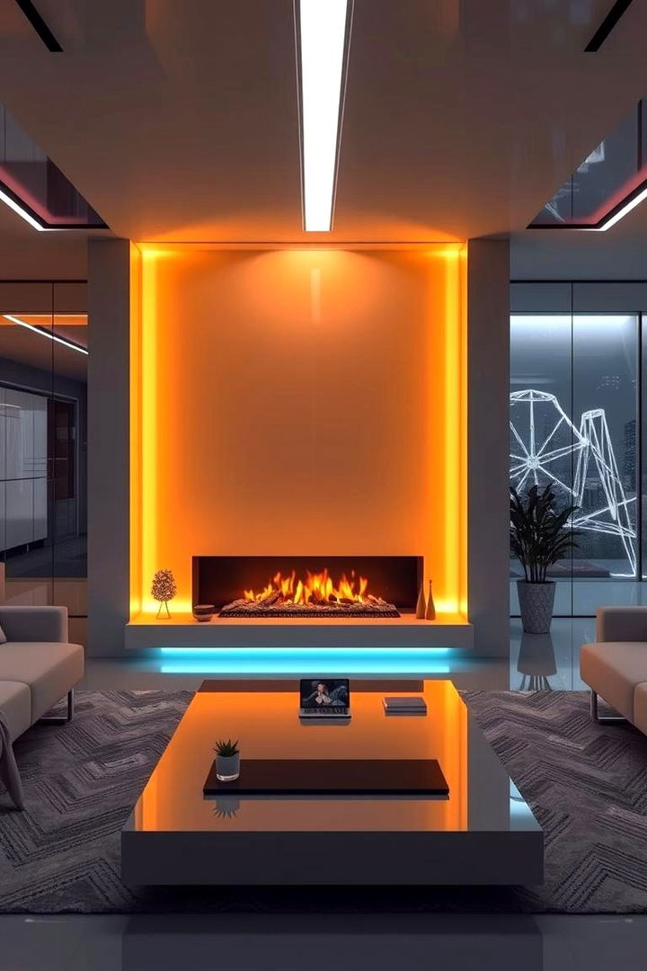 Smart Fireplace Lighting - 22 Fireplace Lighting Ideas