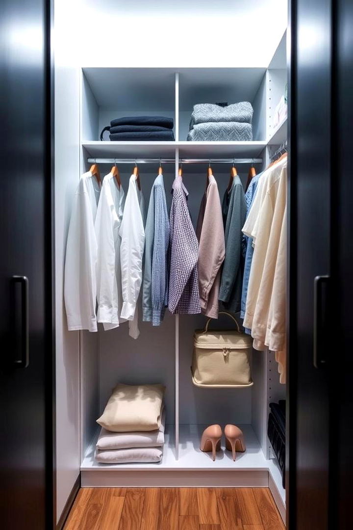Smart Folding Racks - 22 Small Dressing Room Ideas
