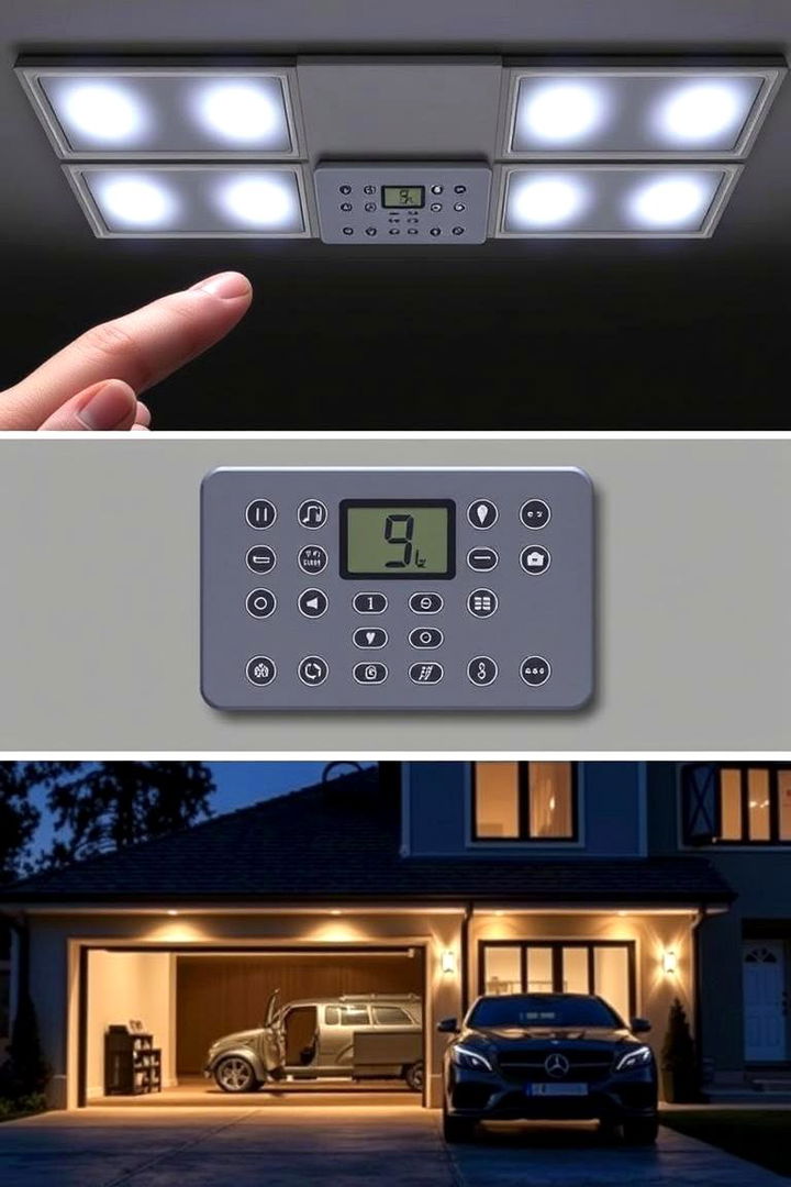 Smart Garage Lighting Systems - 22 Exterior Garage Lighting Ideas