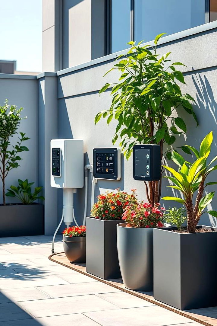Smart Garden Tech - 22 Modern Small Garden Ideas