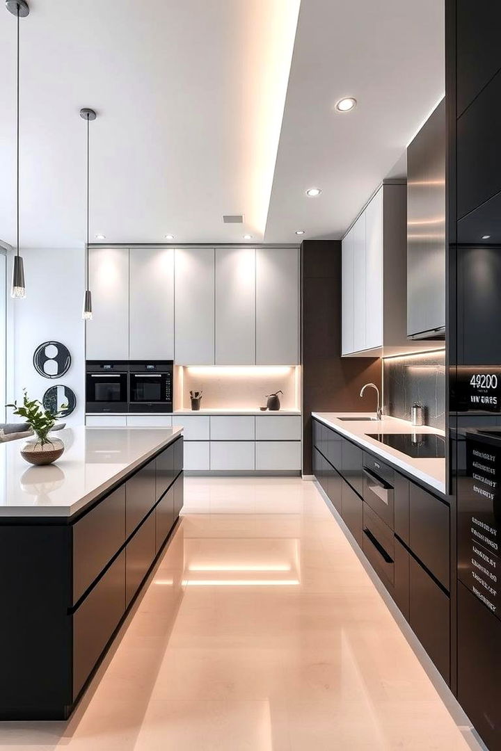 Smart High Tech Kitchen Living - 22 Open Kitchen Living Room Ideas