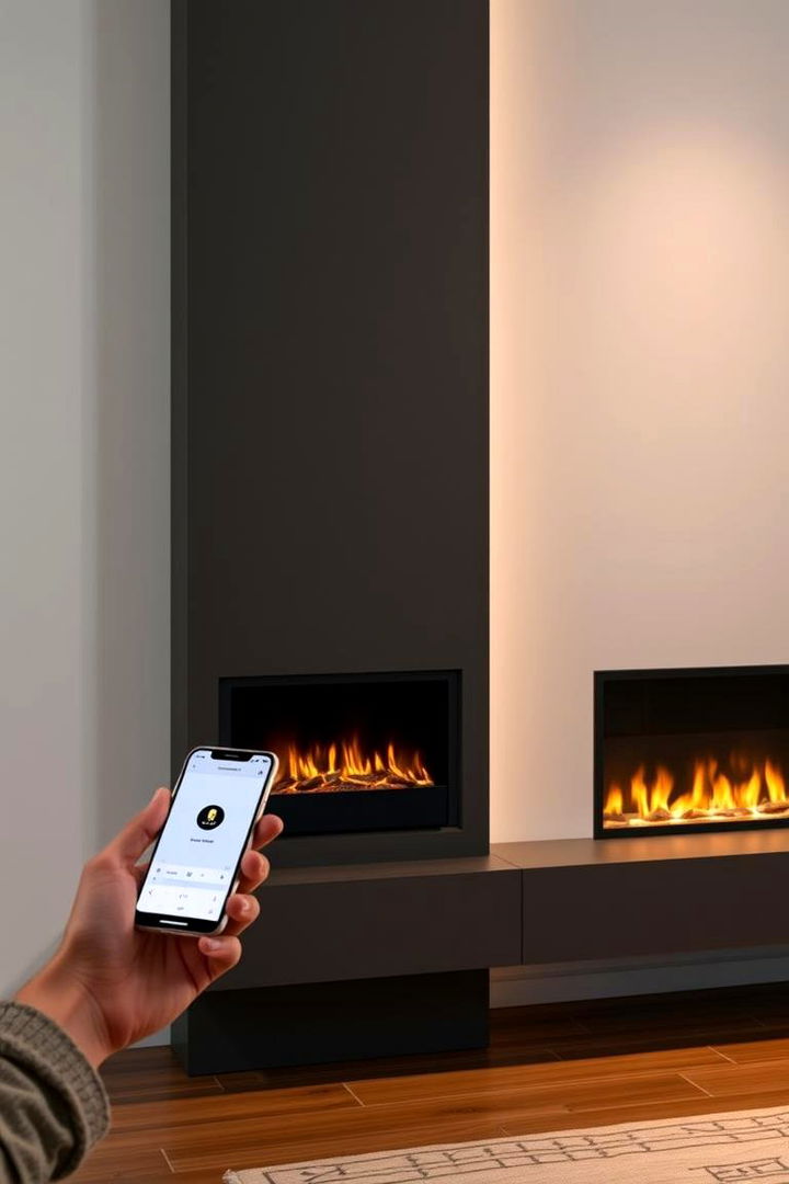 Smart Home Connectivity Features - 22 Gas Fireplace Ideas