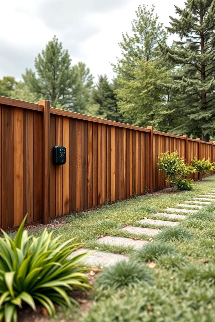 Smart Home Fence Solutions - 22 Board on Board Fence Ideas