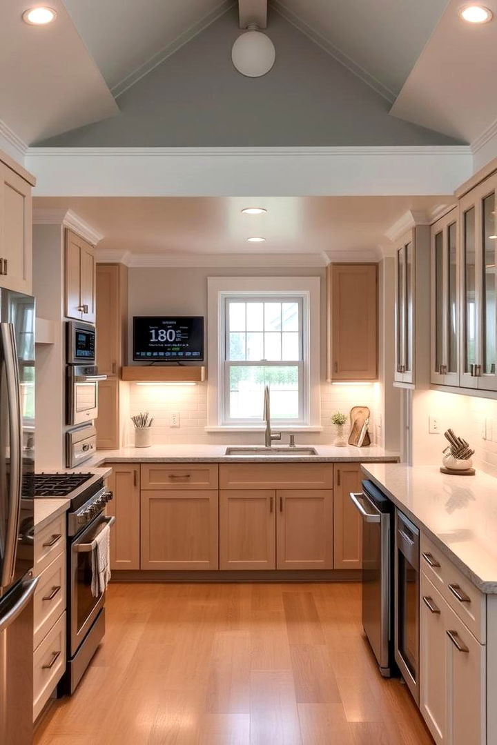 Smart Home Integration - 22 Modern Cape Cod House Ideas