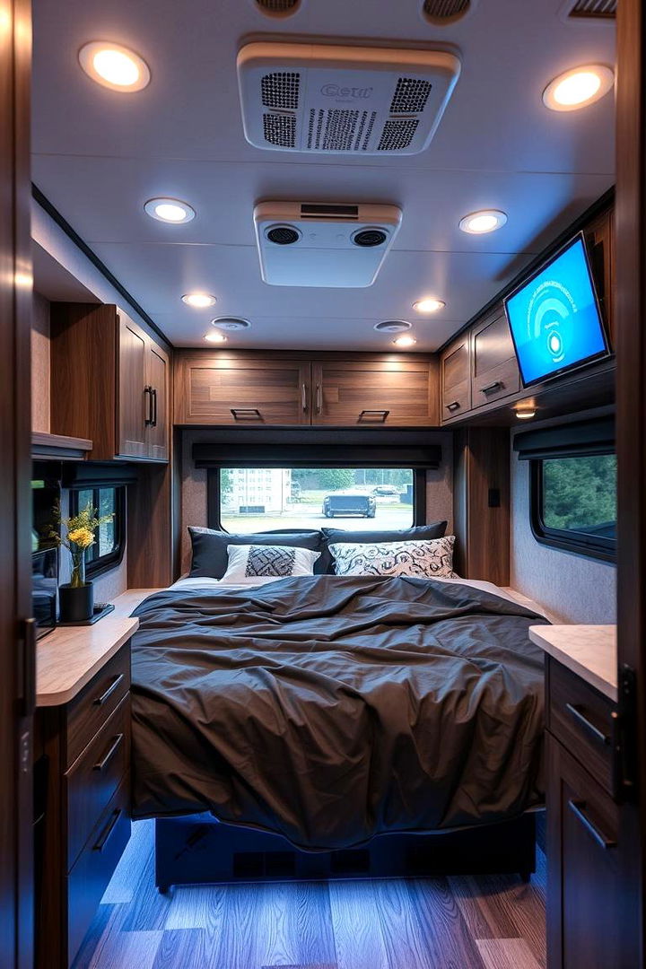 Smart Home Integration - 22 Rv Bedroom Ideas