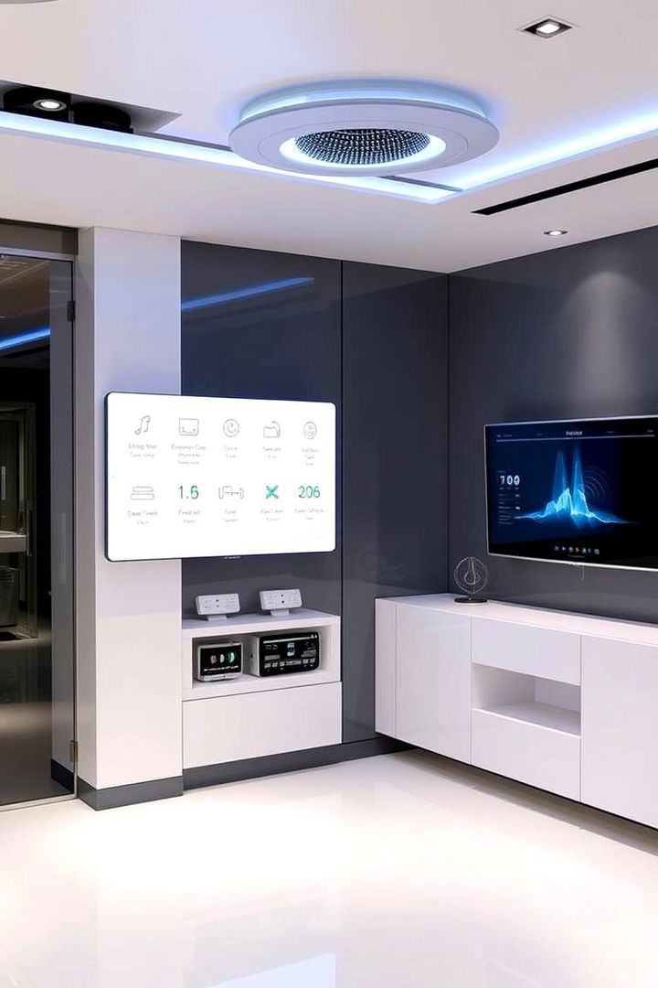 Smart Home Integration - 22 Townhouse Interior Design Ideas