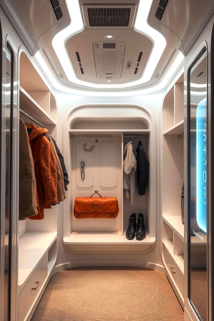 Smart Home Integration - 22 Coat Closet Ideas