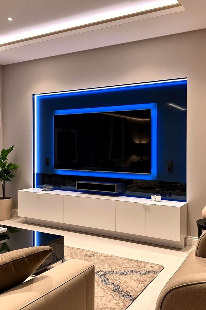 Smart Home Integration - 22 Tv Wall Ideas