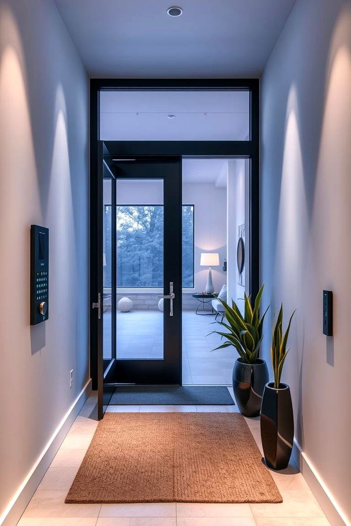 Smart Home Integration - 22 Entryway Ideas