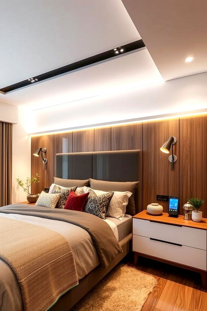 Smart Home Integration for Bedrooms - 22 Eclectic Bedroom Ideas