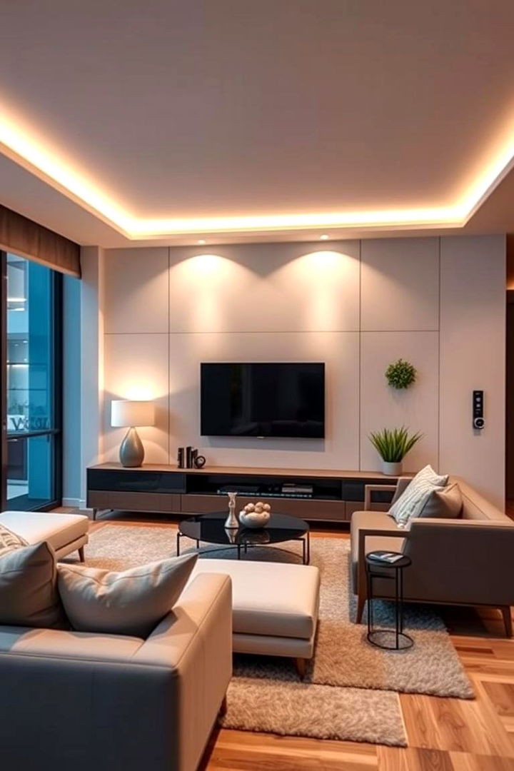 Smart Home Integrations - 22 Long Living Room Ideas