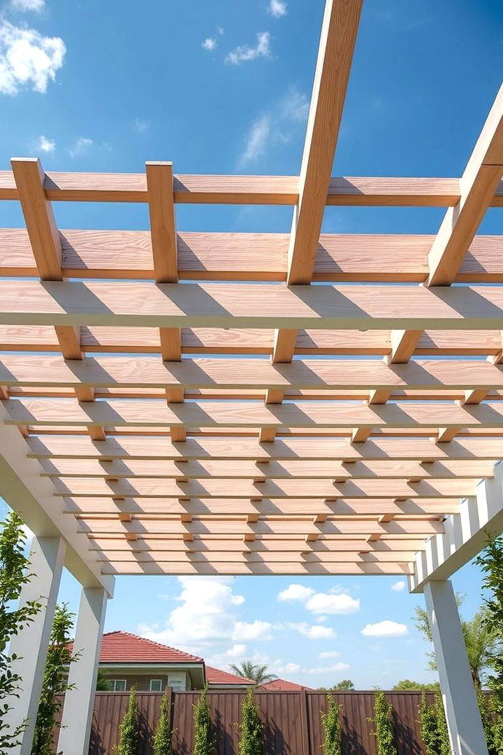 Smart Integrated Pergola Roof - 22 Pergola Roof Ideas
