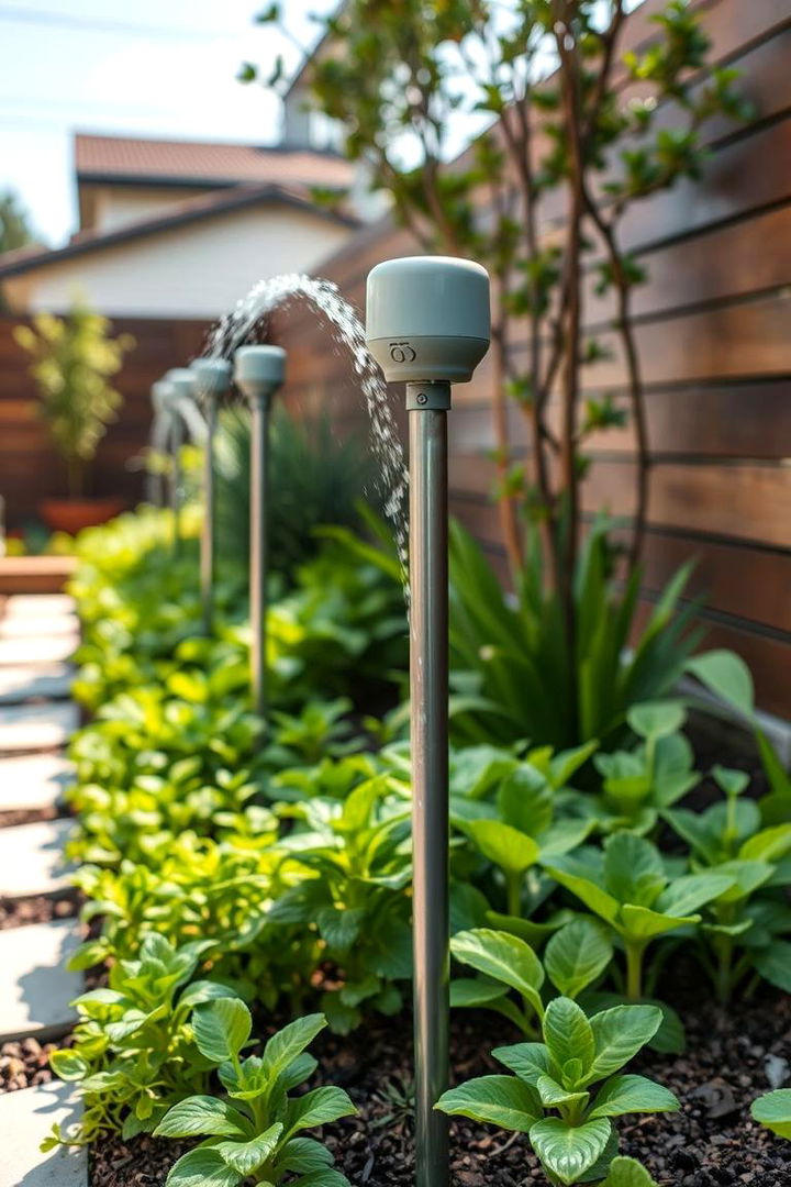Smart Irrigation Gardens - 22 Modern Backyard Ideas