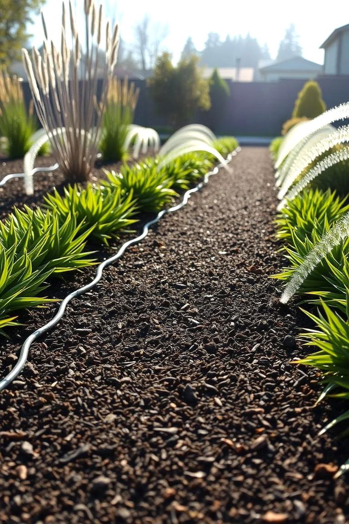 Smart Irrigation Integration - 22 Mulch Pathway Ideas