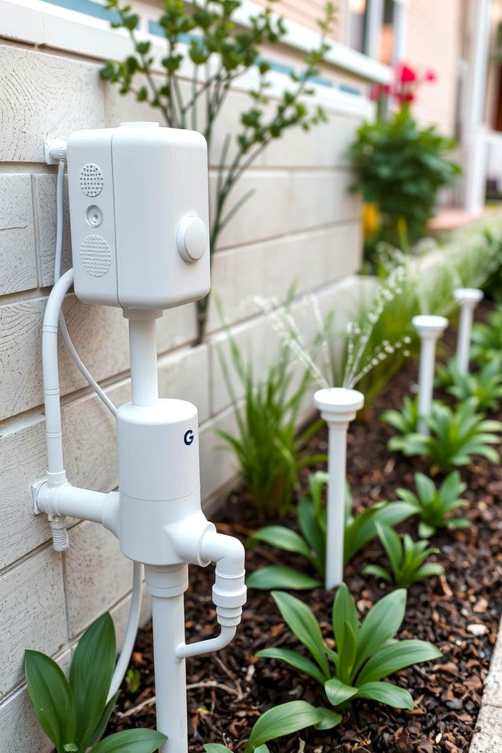Smart Irrigation Systems - 22 Townhouse Backyard Ideas