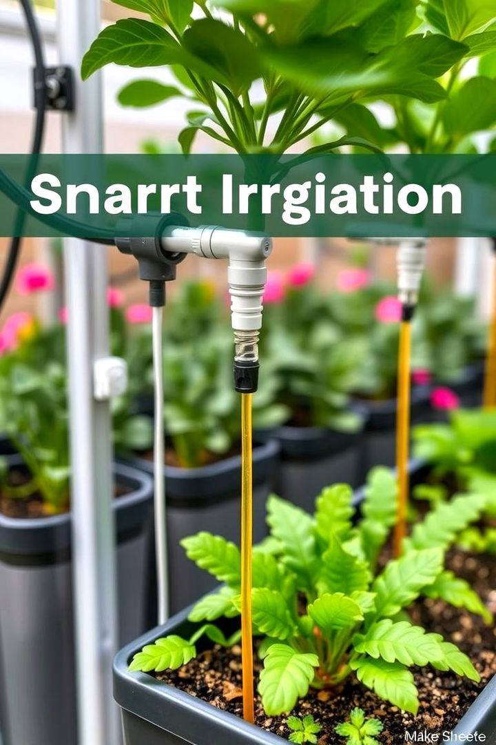 Smart Irrigation Systems - 22 Modern Small Garden Ideas