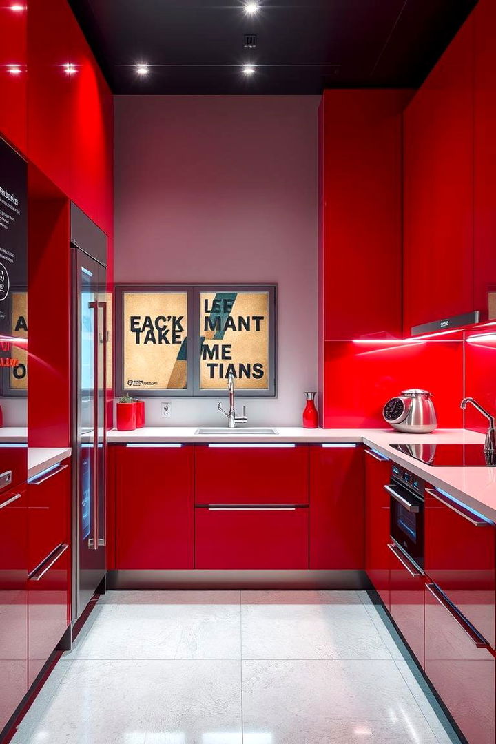 Smart Kitchen Innovations - 22 Red Kitchens