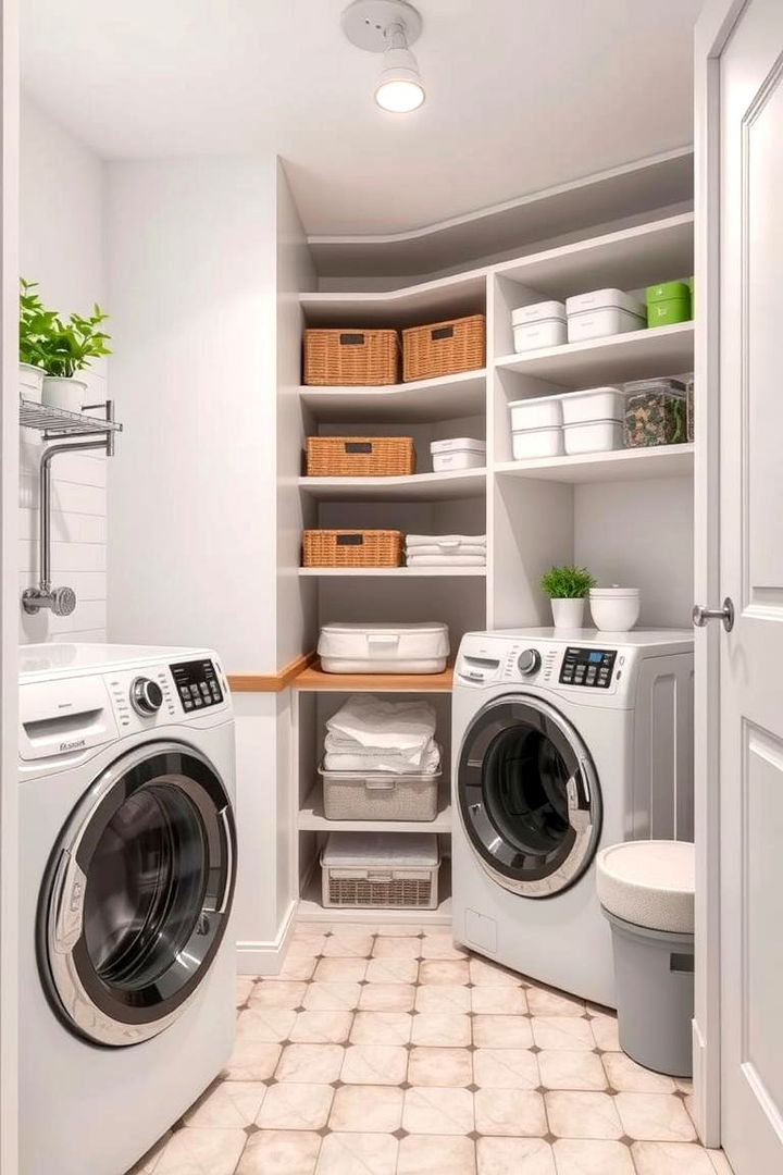 Smart Layouts for Sustainable Efficiency - 22 Green Laundry Room Ideas