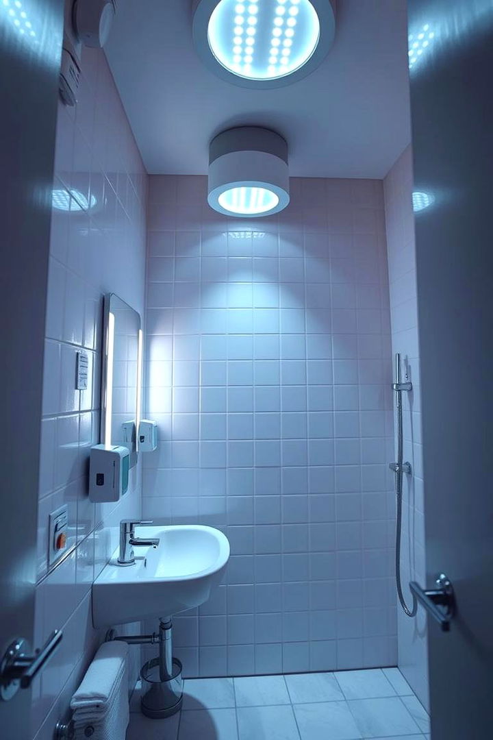 Smart Lighting Options - 22 Dorm Bathroom Ideas