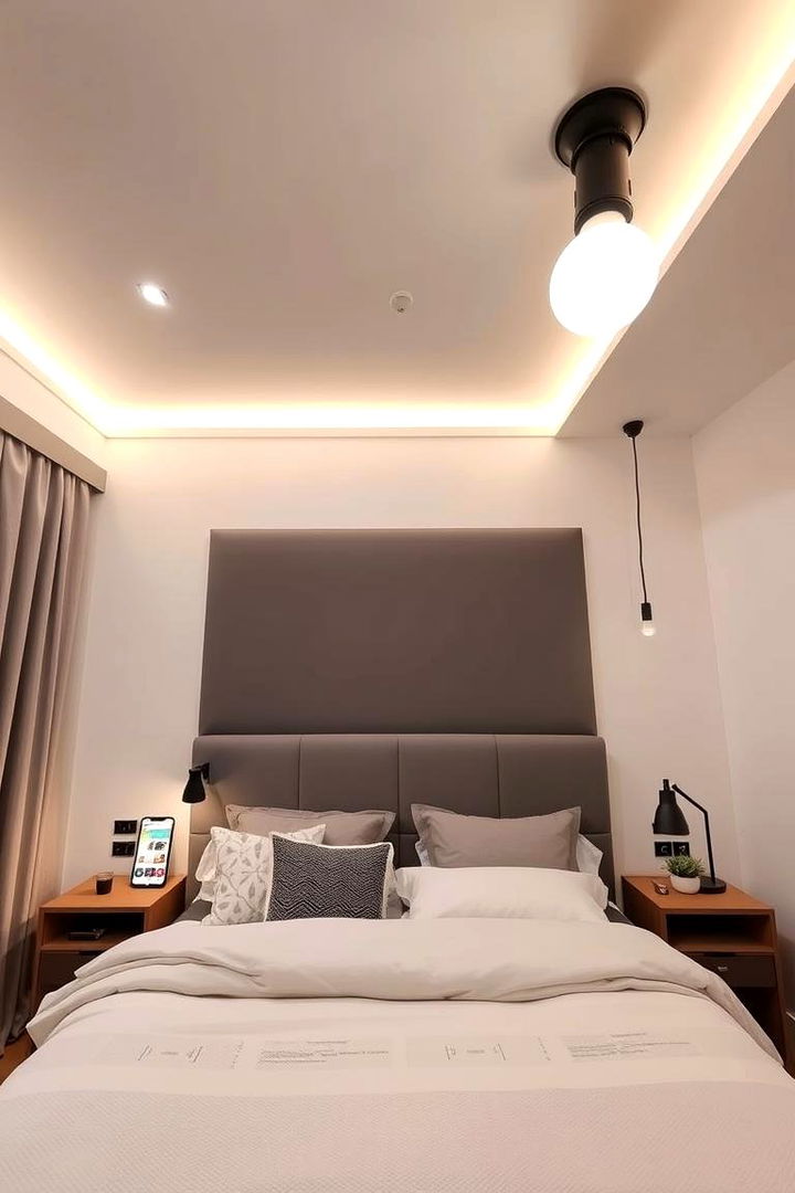 Smart Lighting Solutions - 22 Small Bedroom Lighting Ideas