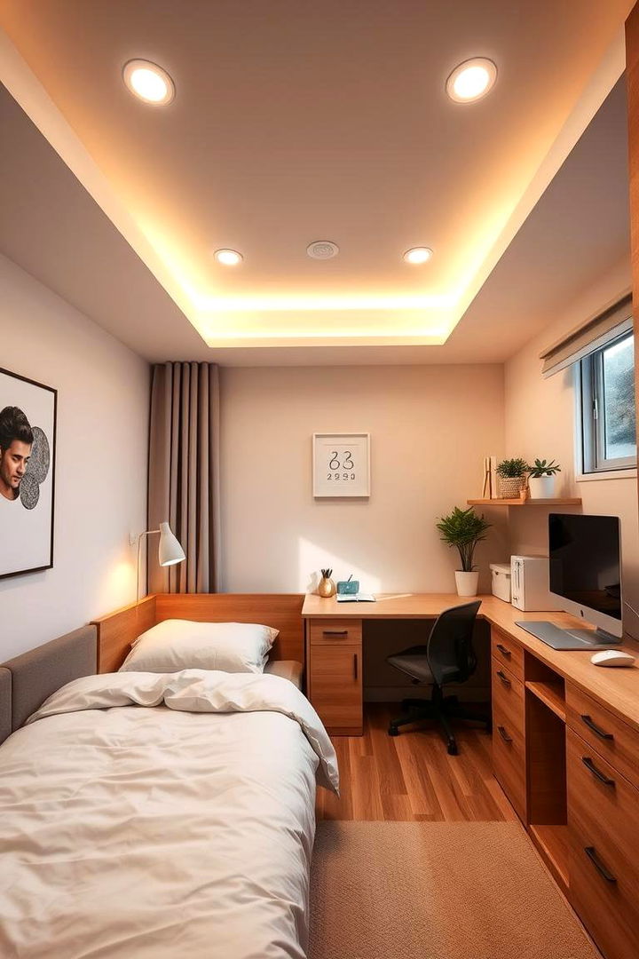 Smart Lighting Solutions - 22 Boy and Girl Shared Small Room Ideas