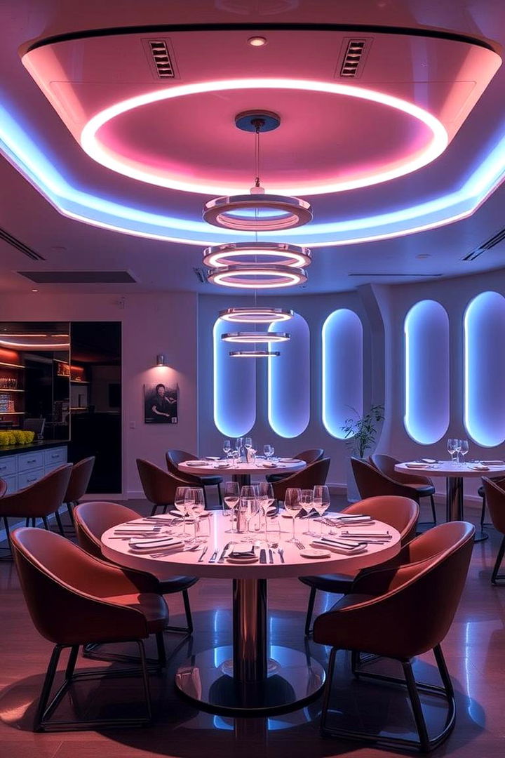 Smart Lighting Systems for Modern Convenience - 22 Small Dining Room Lighting Ideas