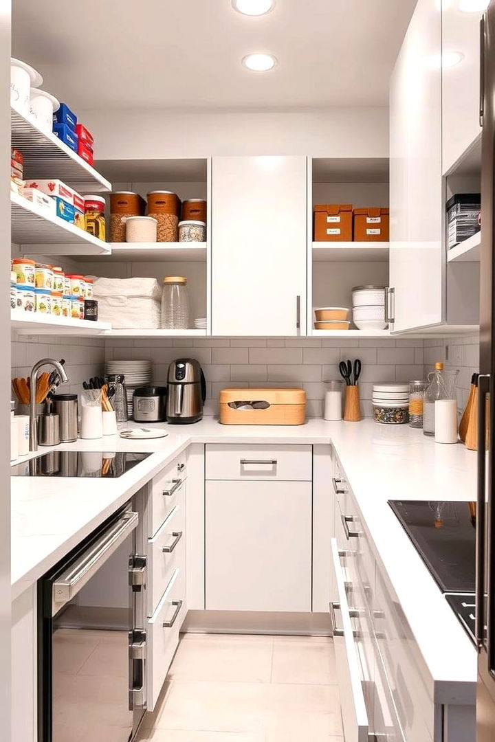 Smart Organization Tips for Clutter Free Surroundings - 22 Galley Kitchen Ideas