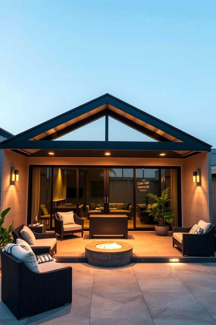 Smart Patio Technologies - 22 Semi Circle Patio Ideas and Inspiration