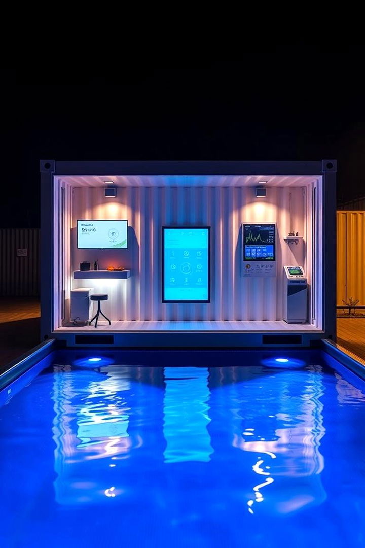 Smart Pool Automation Integration - 22 Shipping Container Pools