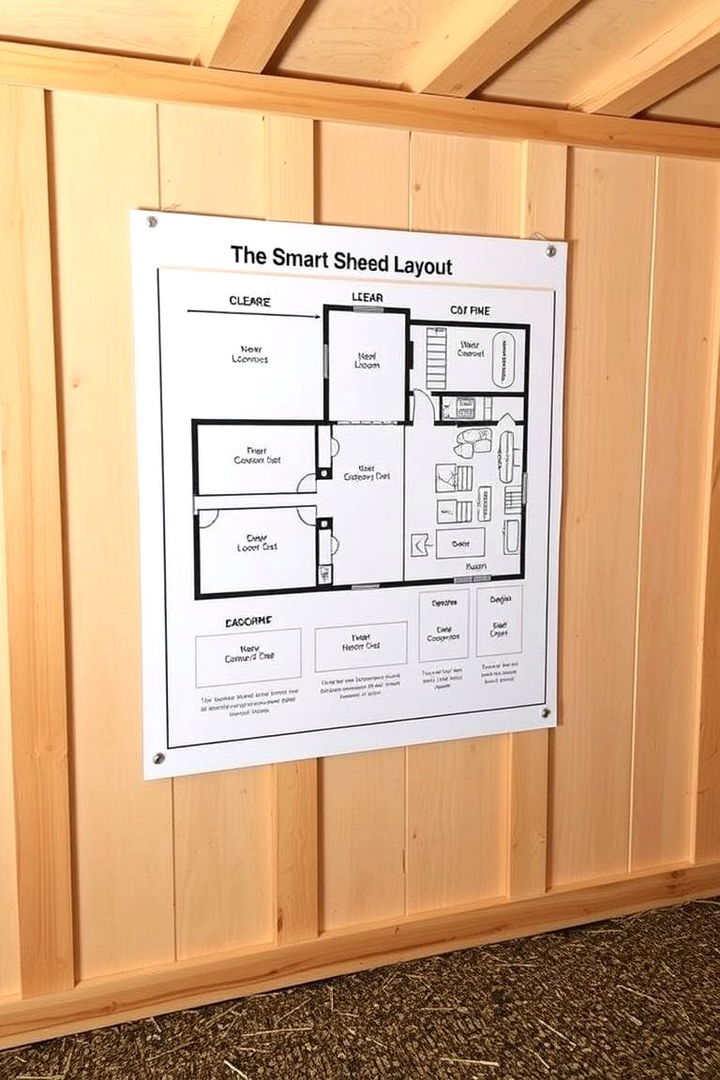 Smart Shed Layout Planning - 22 Shed Organization Ideas