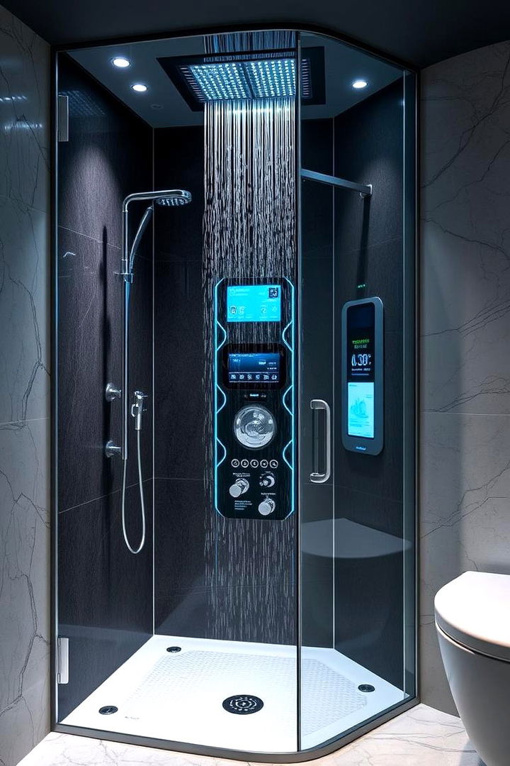 Smart Shower Technology - 22 Corner Shower Ideas