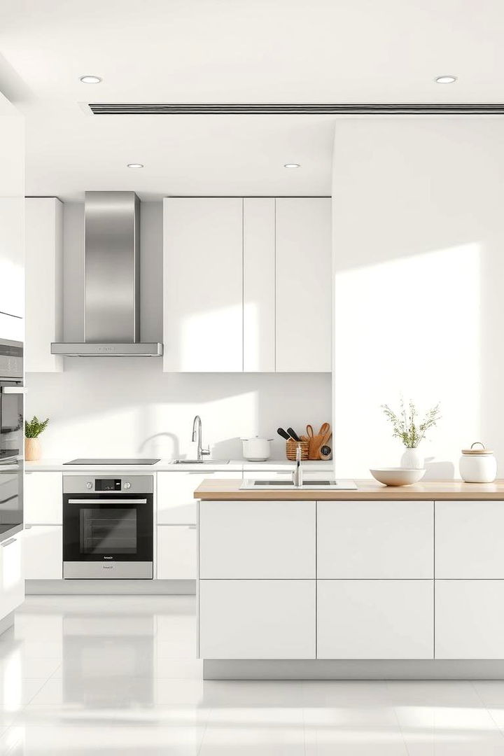 Smart Space Dividers for Enhanced Organization - 22 Small White Kitchen Ideas